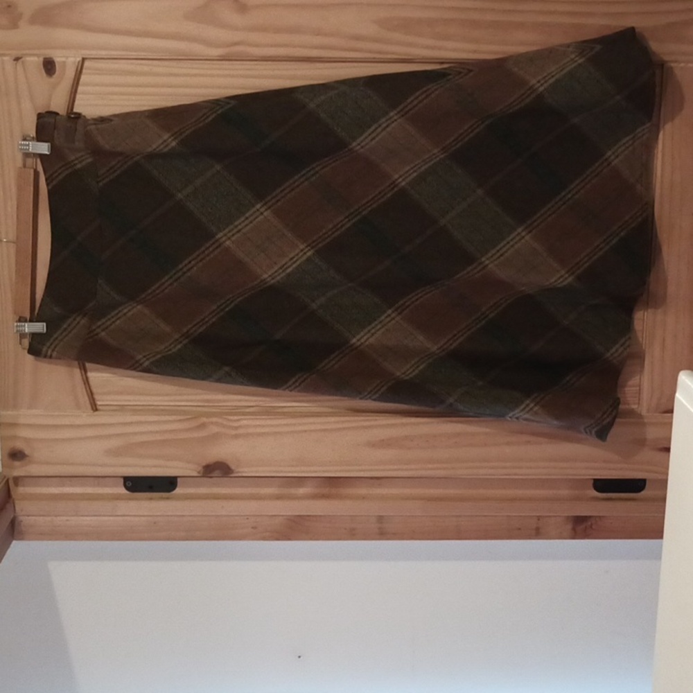 Lauren Ralph Lauren Equestrian Plaid Skirt